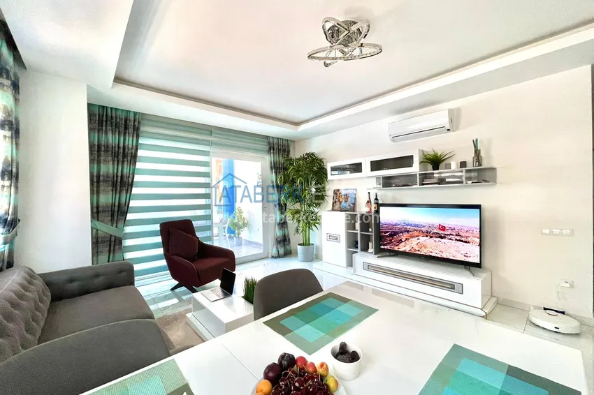 Приобрести Квартира в Махмутларе с мебелью и частичным видом на море и горы 3