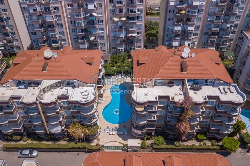 Дуплекс в Алании район Оба меблированный рядом с морем 3