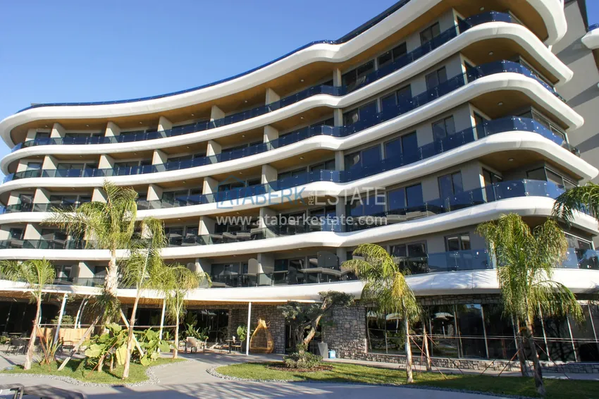 Квартира в Каргыджаке с мебелью и видом на море в резиденции на первой береговой 3 