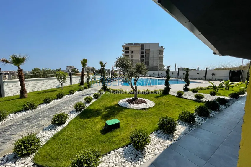 Квартира в Авсаллара с видом на море в современном комплексе 3 