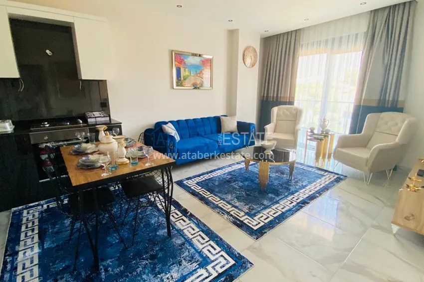 Приобрести Квартира в районе Оба двухкомнатная с чистовой отделкой и новой мебелью 3