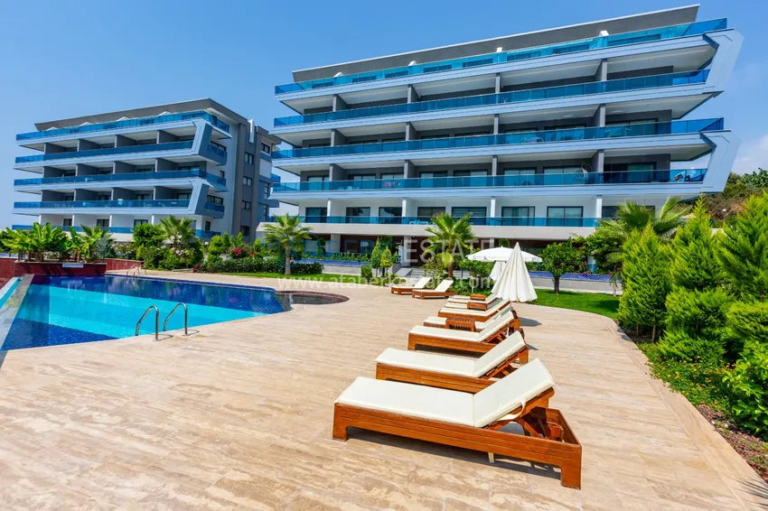 Пентхаус в Каргыджаке меблированный с прямым видом на море и горы 2