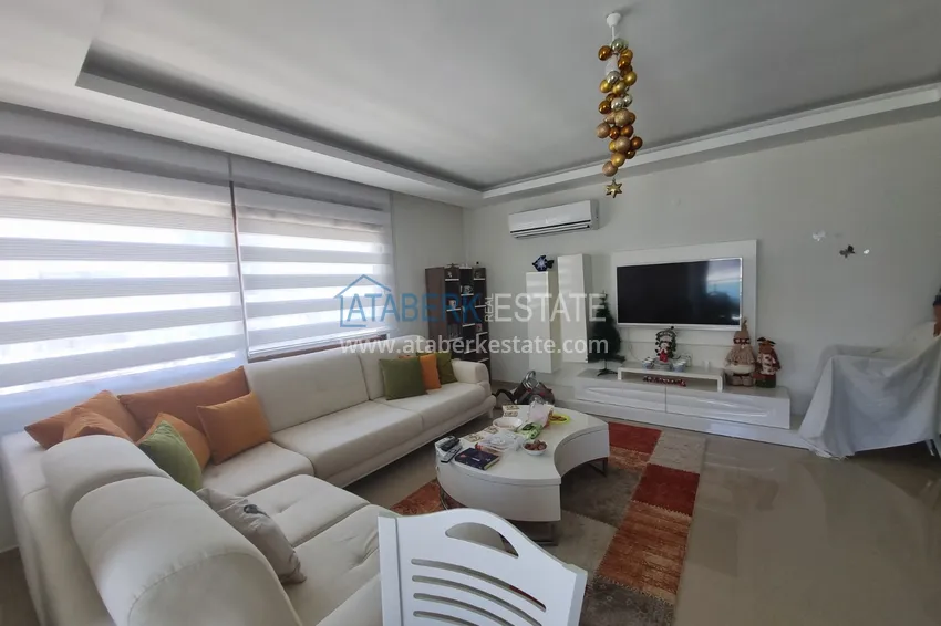 Приобрести Квартира в Махмутларе трехкомнатная с мебелью, видом на море и горы 4