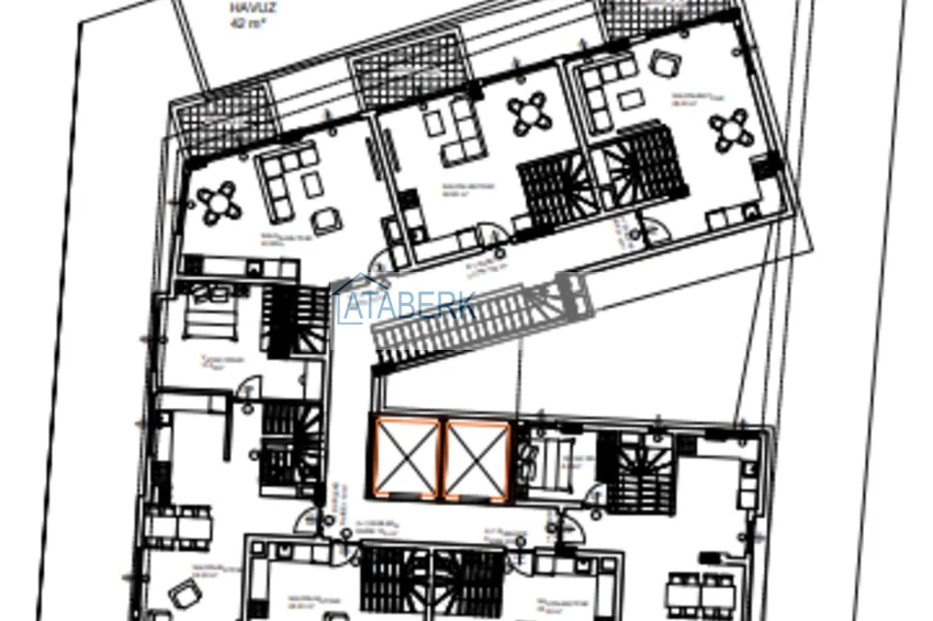 Купить дешево Квартиры в центре Алании от застройщика. Инвестиционно-привлекательный проект 2 