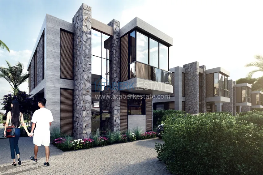 Новый проект коттеджного комплекса в Бодруме – Мугла, на первой береговой линии 39 