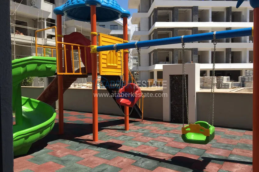 Квартира в Алании район Оба двухкомнатная в новостройке 4 