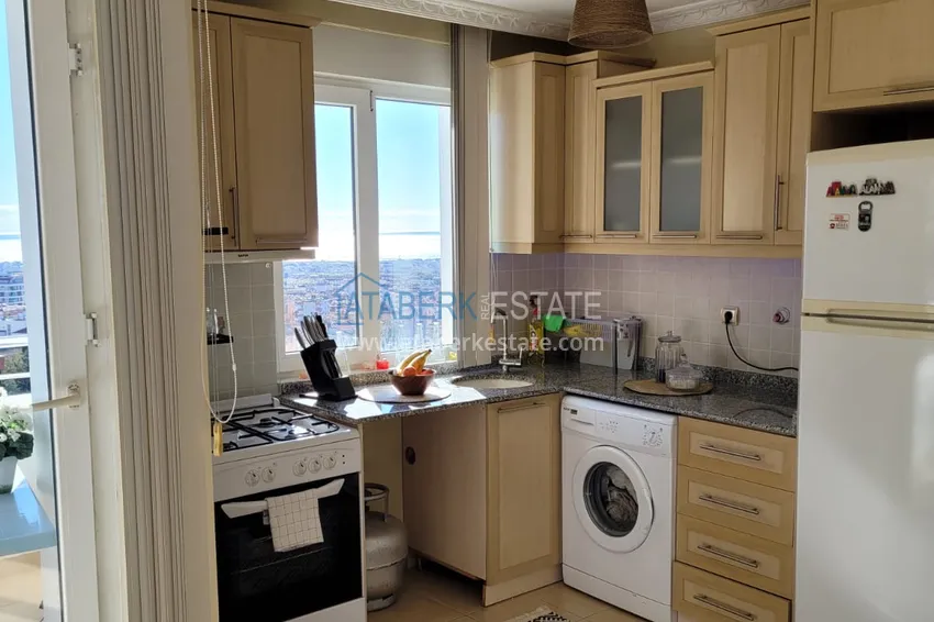 Приобрести Квартира в центре Алании с мебелью, панорамным видом на море и историческую крепость 4