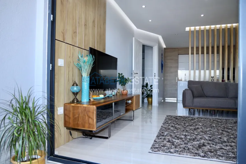 Приобрести Квартира в Каргыджаке с мебелью, застекленным балконом и видом на море 4 