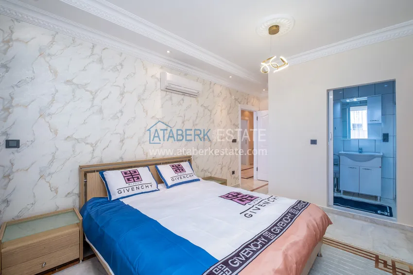 Приобрести Дуплекс в Алании район Оба меблированный рядом с морем 6