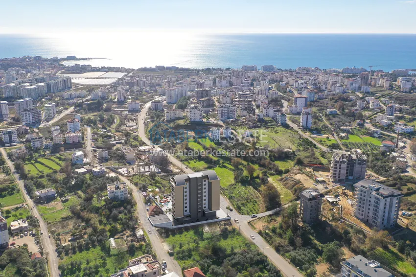 Новый современный жилой комплекс в Алании, район Авсаллар 4 