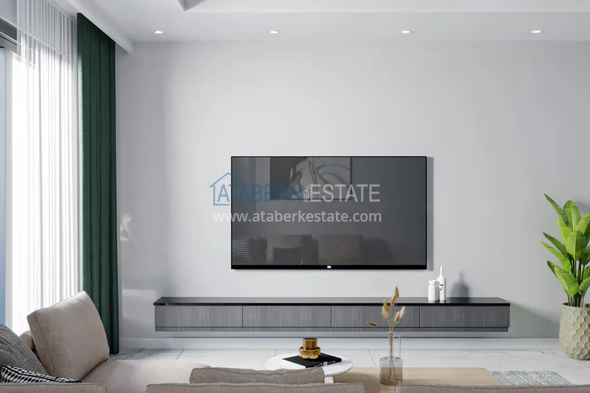 Приобрести Новый современный жилой комплекс в Алании, район Авсаллар 4 