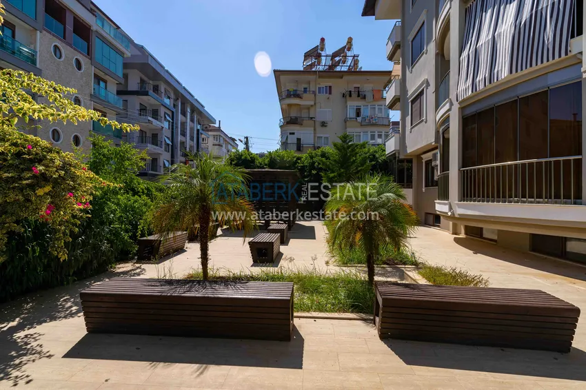 Квартира в центре Алании – район пляжа Клеопатра с 3 спальнями и отдельной кухней 9