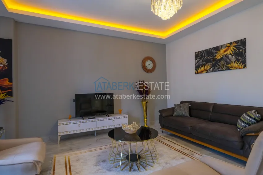 Приобрести Квартира в Махмутларе с новой мебелью, в молодом элитном комплексе 4 