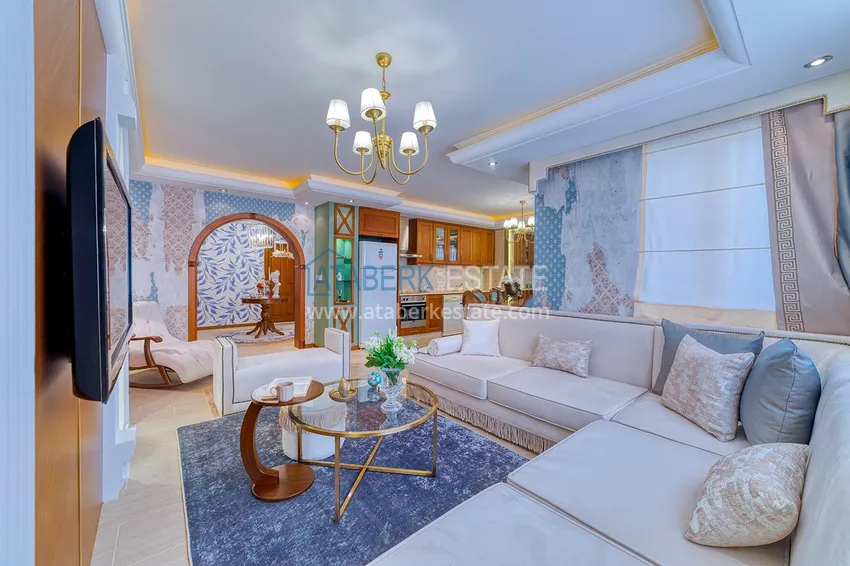 Приобрести Квартира в Махмутларе с видом на море в резиденции на первой береговой 4 