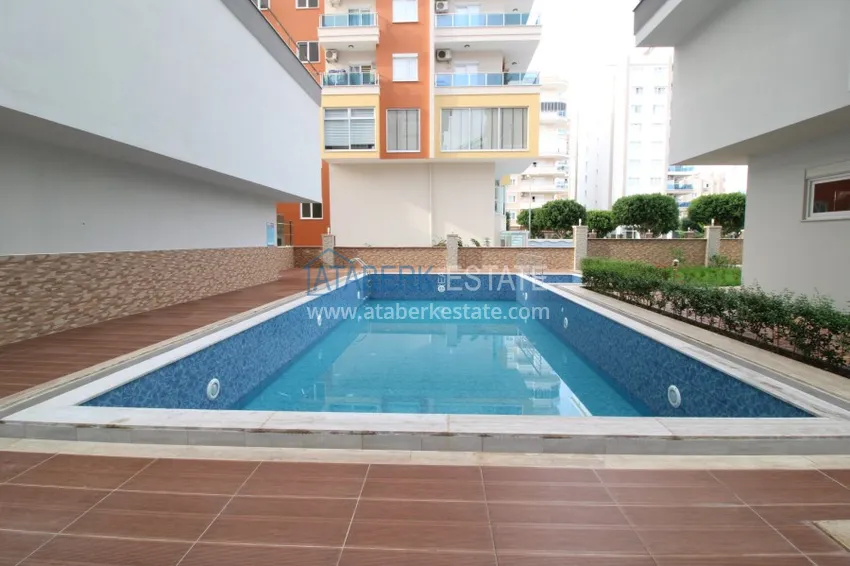 Квартира с мебелью и частичным видом на море, в Махмутларе 4 