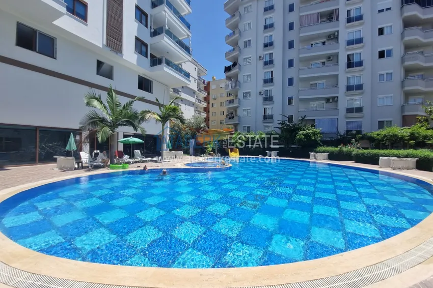 Квартира в Махмутларе трехкомнатная с мебелью, видом на море и горы 4