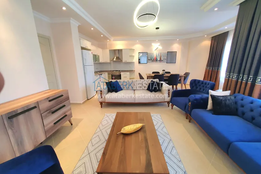 Приобрести Квартира с выходом в сад в Махмутларе трехкомнатная с новой мебелью 4 