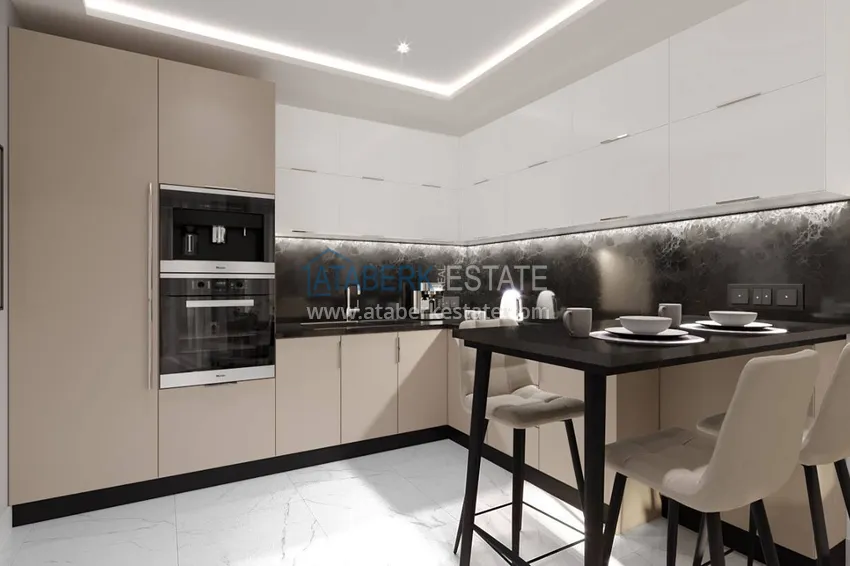 Приобрести Квартиры в Махмутларе от инвестора в строящемся бутик-комплексе 5