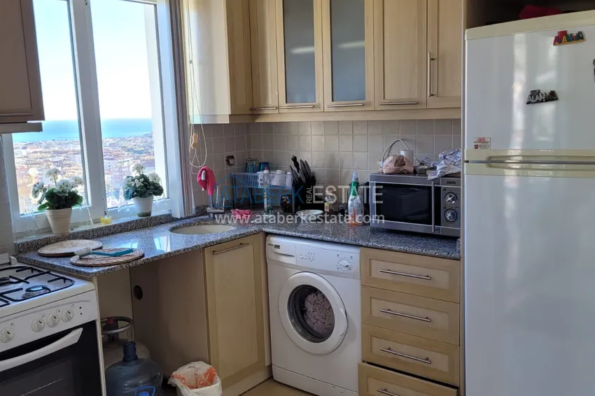 Приобрести Квартира в центре Алании с мебелью, панорамным видом на море и историческую крепость 5