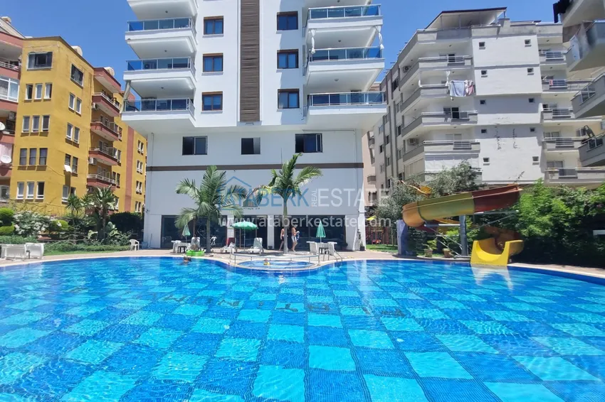 Квартира в Махмутларе трехкомнатная с мебелью, видом на море и горы 5