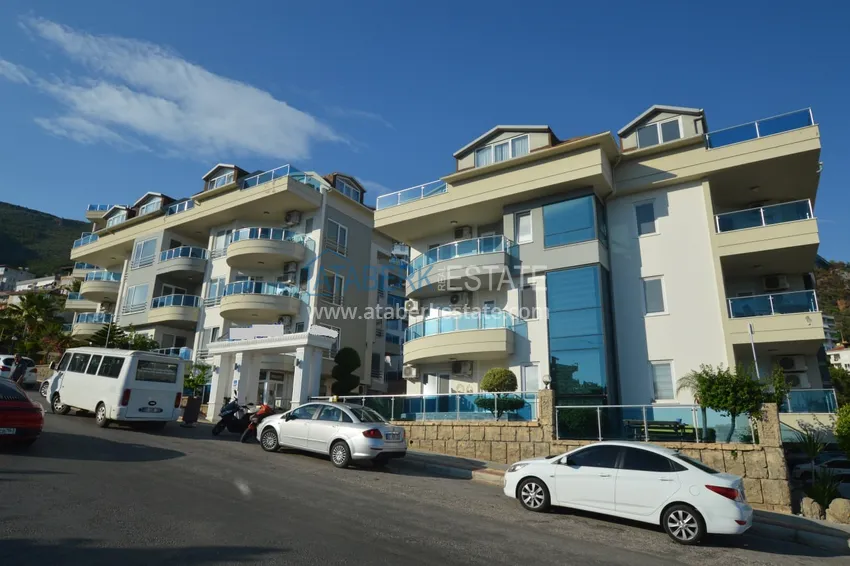 Квартира в Алании – район пляжа Клеопатра с мебелью и видом на море 7 