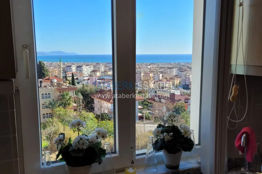 Приобрести Квартира в центре Алании с мебелью, панорамным видом на море и историческую крепость 6