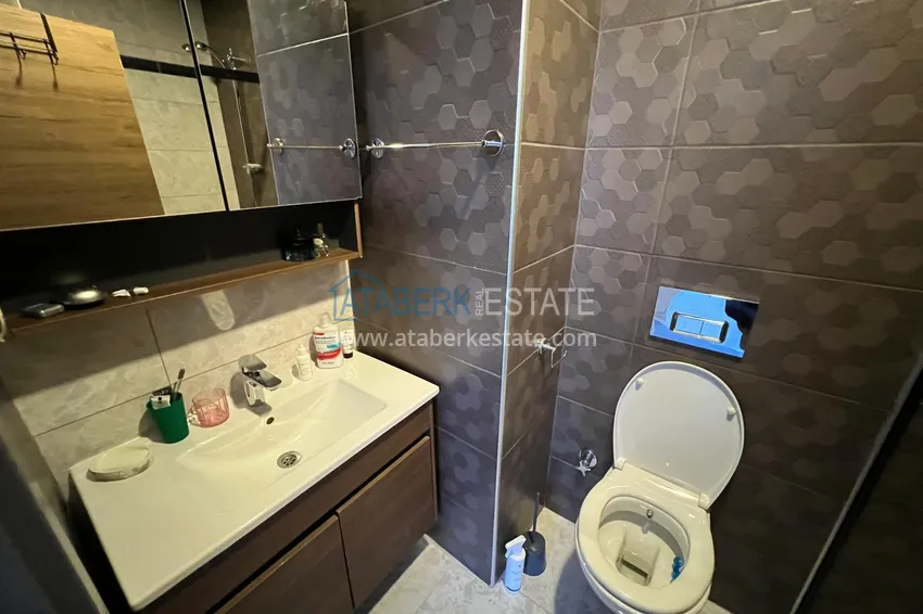 Приобрести Срочная продажа! Квартира в районе Оба двухкомнатная с мебелью и видом на горы 6 