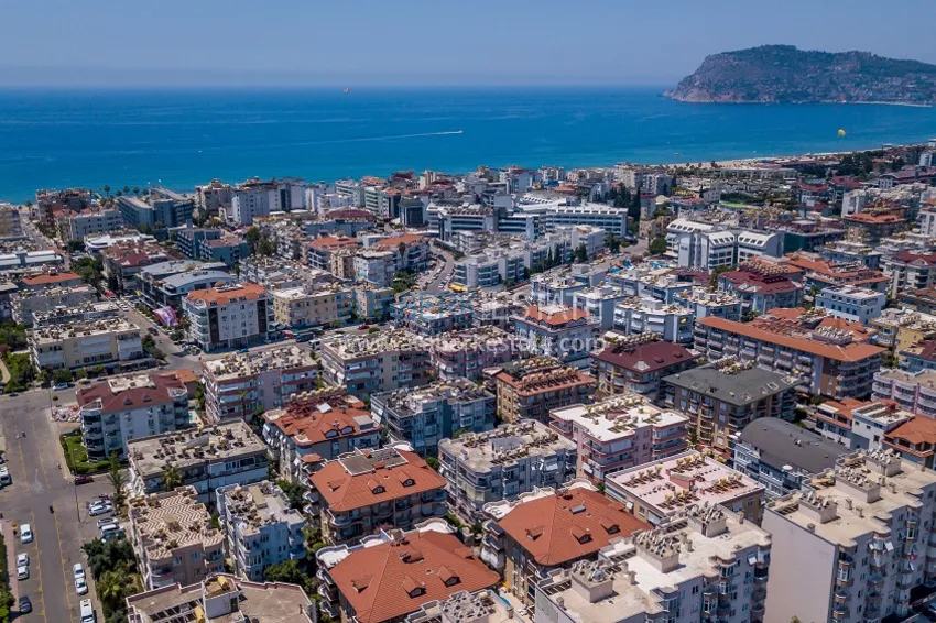 Дуплекс в Алании район Оба меблированный рядом с морем 5