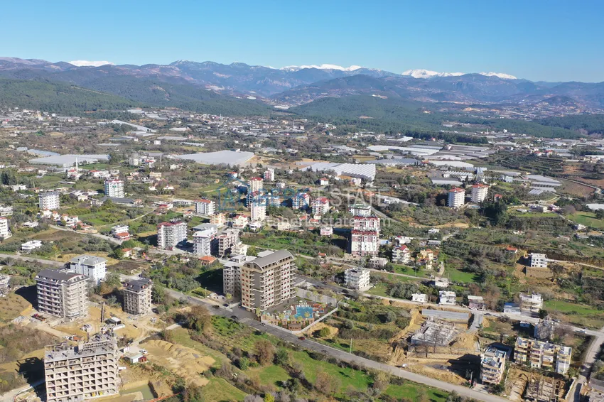 Новый современный жилой комплекс в Алании, район Авсаллар 5 