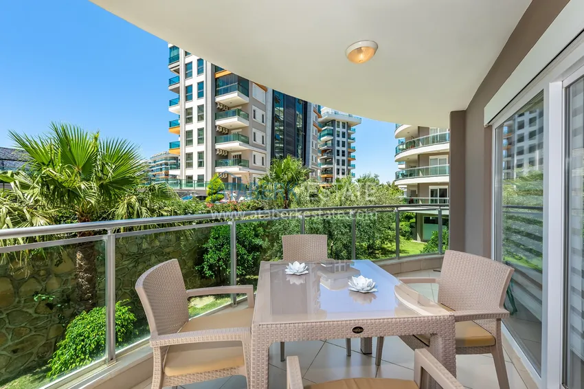 Приобрести Квартира в Авсалларе в комплексе с богатой инфраструктурой с мебелью 4 