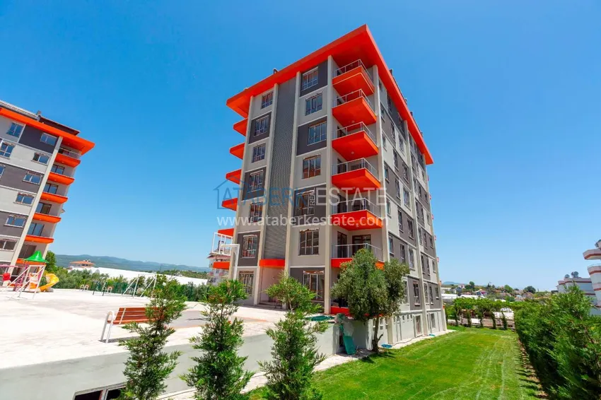 Двухуровневый пентхаус в Авсалларе с видом на море и горы 6