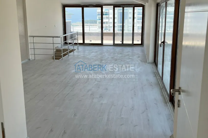 Приобрести Двухуровневый пентхаус в Авсалларе с видом на море и горы 6