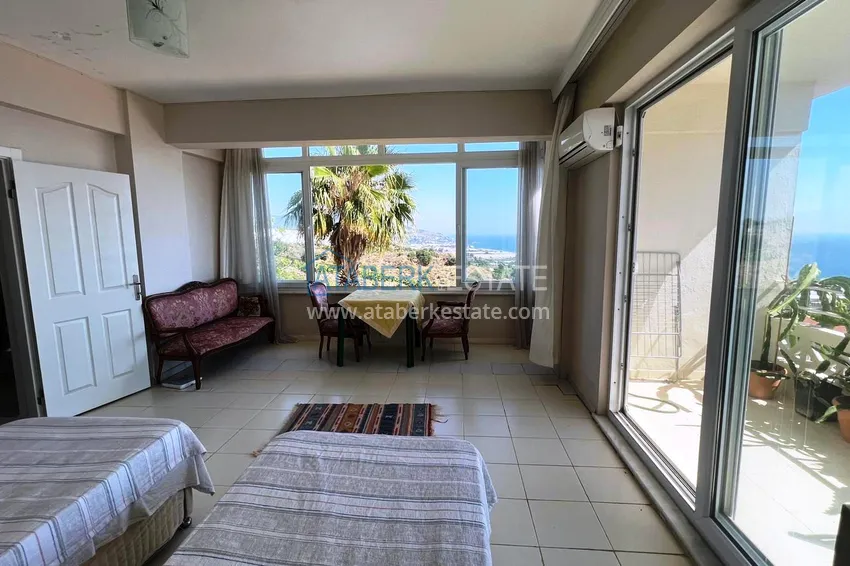 Приобрести Двухэтажная вилла в районе Демирташ с садиком и великолепным видом на море 5 