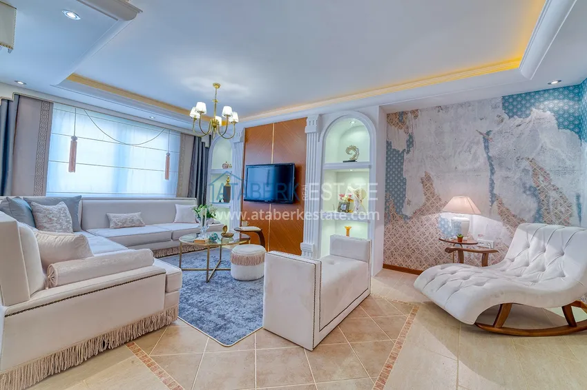 Приобрести Квартира в Махмутларе с видом на море в резиденции на первой береговой 5 