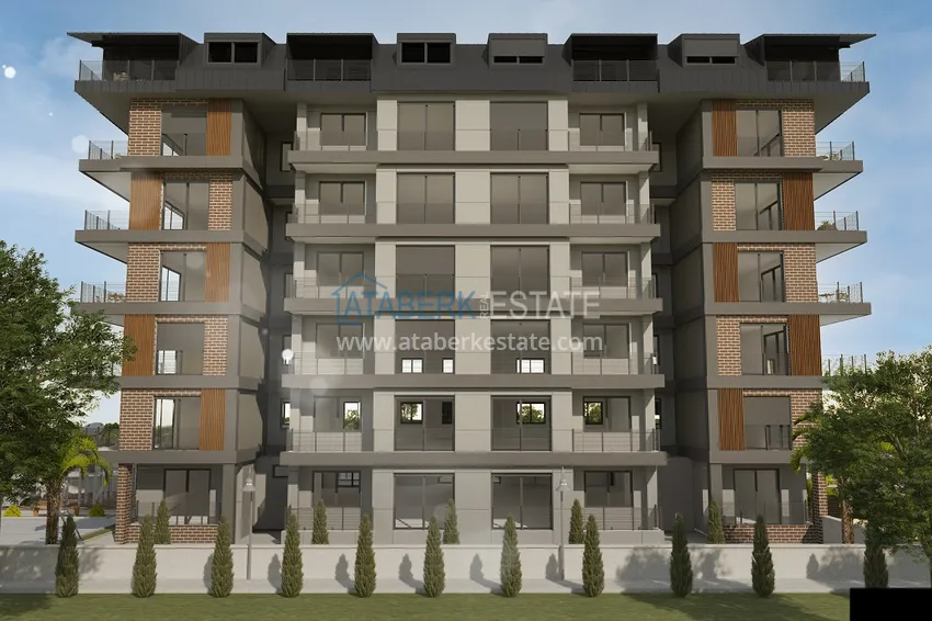 Новый проект жилого комплекса комфорт-класса в Газипаше 7 