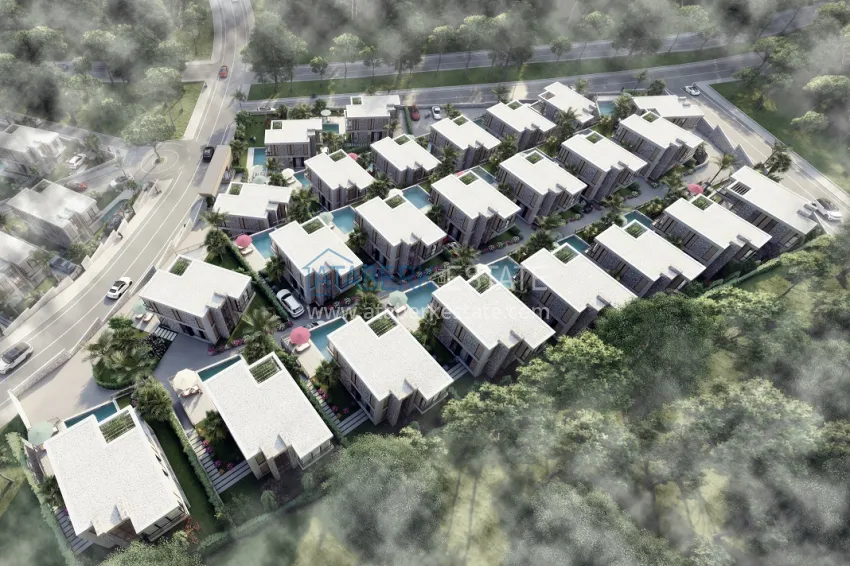 Новый проект коттеджного комплекса в Бодруме – Мугла, на первой береговой линии 6 