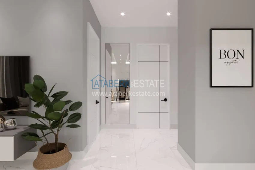 Приобрести Квартиры в Махмутларе от инвестора в строящемся бутик-комплексе 6