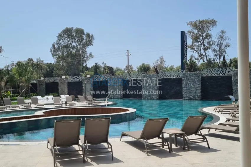 Квартира в Каргыджаке с мебелью и видом на море в резиденции на первой береговой 6 