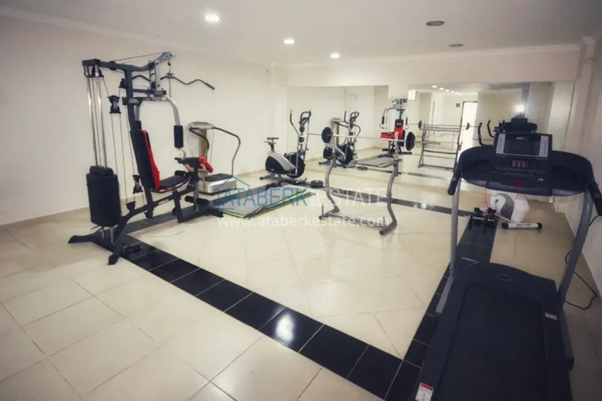 Квартира в Алании – район пляжа Клеопатра с мебелью и видом на море 10 