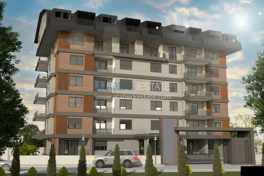 Новый проект жилого комплекса комфорт-класса в Газипаше 8 