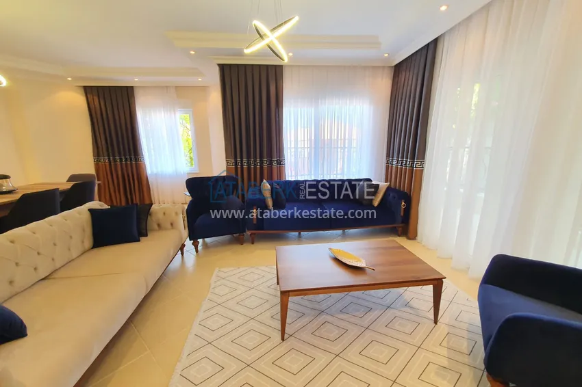 Приобрести Квартира с выходом в сад в Махмутларе трехкомнатная с новой мебелью 6 