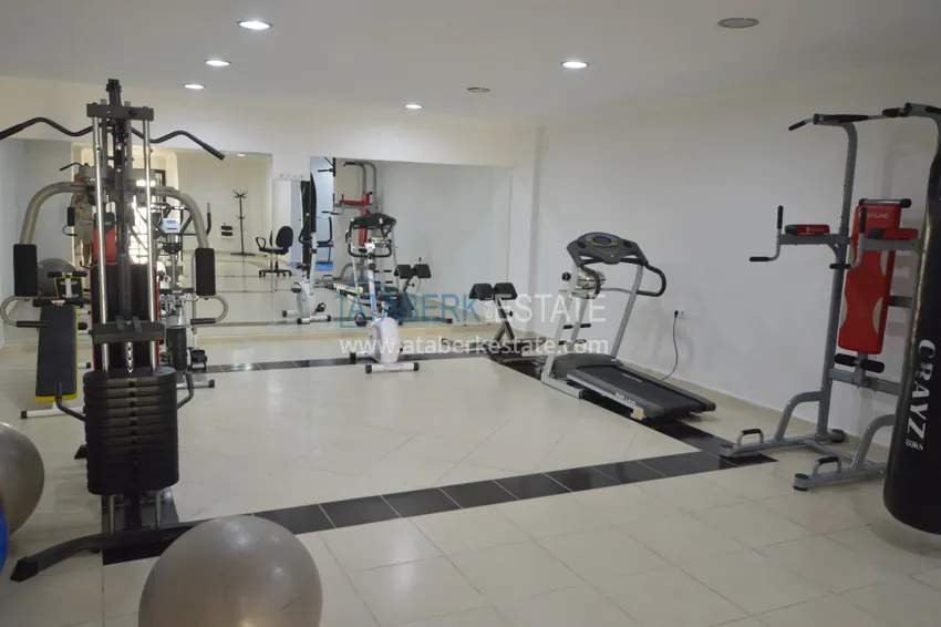 Квартира в Алании – район пляжа Клеопатра с мебелью и видом на море 11 