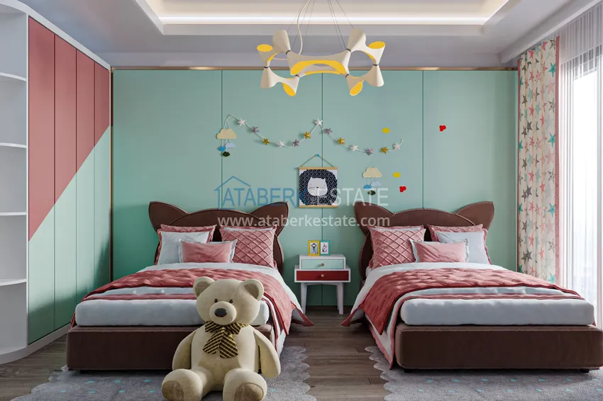 Приобрести Новый современный жилой комплекс в Алании, район Авсаллар 7 