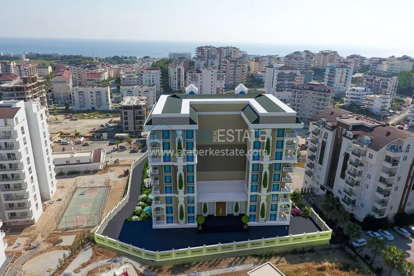 Квартира в районе Авсаллар от инвестора в строящемся комплексе 7 