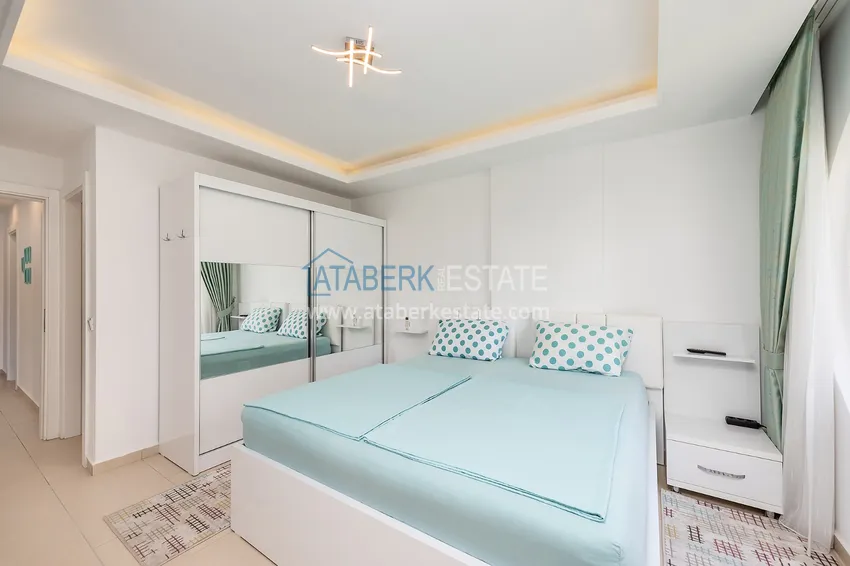 Приобрести Квартира в Авсалларе в комплексе с богатой инфраструктурой с мебелью 9 