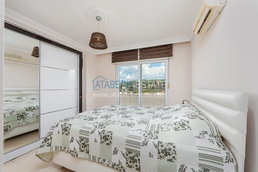 Приобрести Квартира в Алании район Авсаллар с мебелью, видом на море и горы 7 