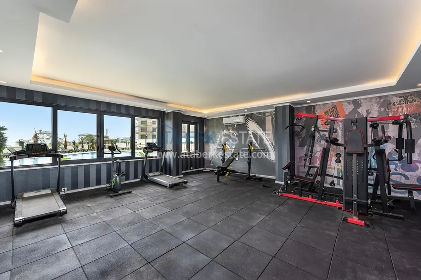 Квартира в Авсаллара с видом на море в современном комплексе 7 