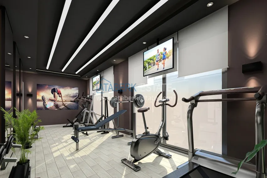 Пентхаус-дуплексы в Алании - район Бекташ в комплексе на завершающем этапе строительства 7 