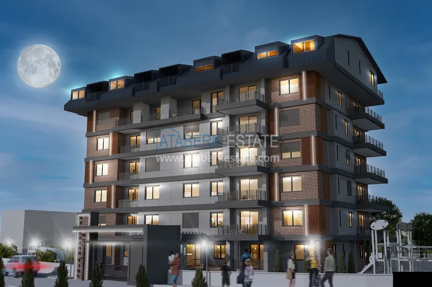 Новый проект жилого комплекса комфорт-класса в Газипаше 9 