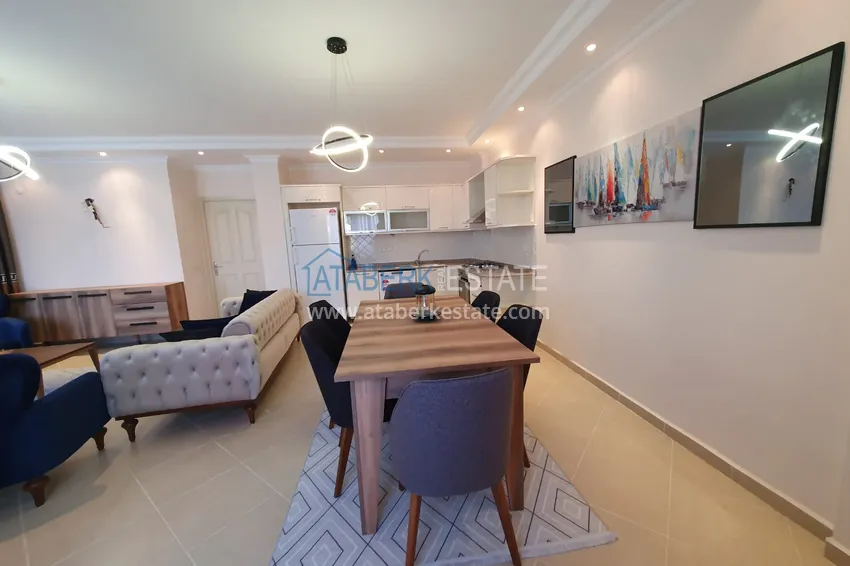 Приобрести Квартира с выходом в сад в Махмутларе трехкомнатная с новой мебелью 7 